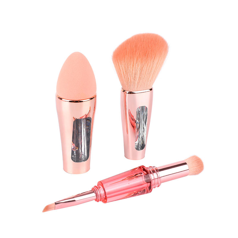 Double-end 4-in-1 Makeup Brush