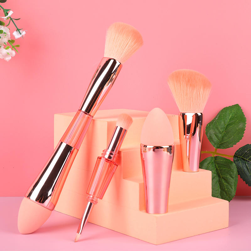 Double-end 4-in-1 Makeup Brush