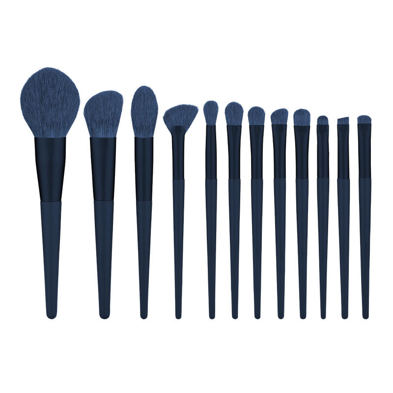 12PCS Essential Wooden Handle Brush Set