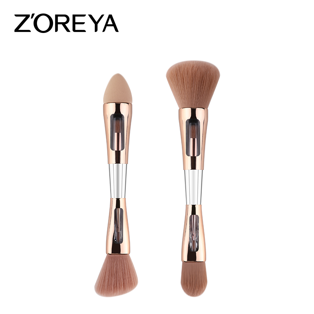 Double-end 4-in-1 Makeup Brush