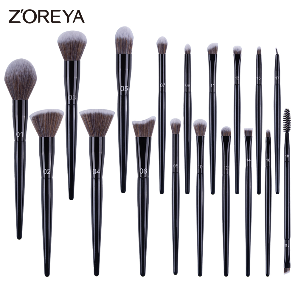 ZS180-500 the 18PCS Complete Brush Set