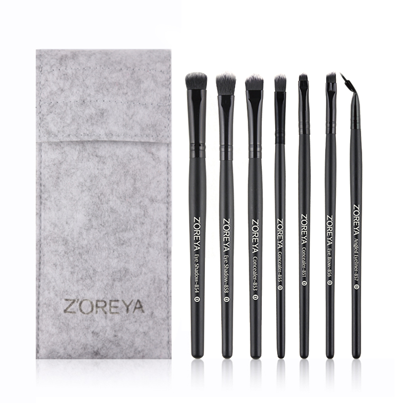 ZZ7-001 the 7PCS Classic Eyes Brush Set